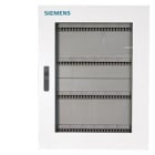 SIEMENS - Armario empotrar 600x600 ALPHA 125 con puerta transparente