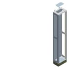 SIEMENS - Armario superficie monobloc ALPHA630 300x2000x250