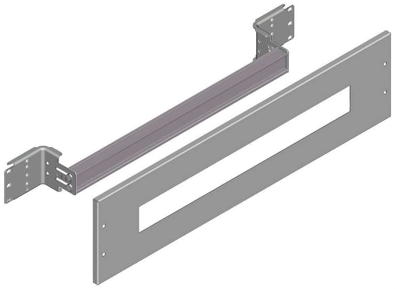 SIEMENS - Soporte perfil din +tapa 2 fila 600x200