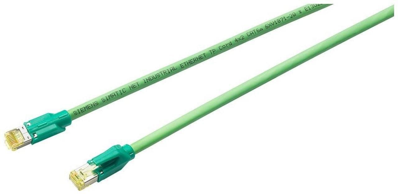 SIEMENS - Cable transparente 4x2 preconectorizado 2 RJ45 1m