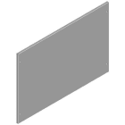 SIEMENS - Tapa para hueco embarrado/cable 300x2000x250