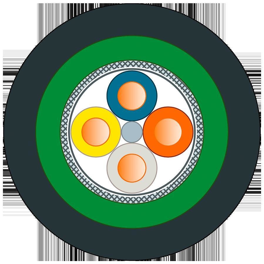 SIEMENS - SIMATIC NET, CABLE IE PARA ENTERRAR IE GROUND, CABLE INDUSTRIAL ETHERNET 2 X 2, APANTALLADO, 4 HILOS