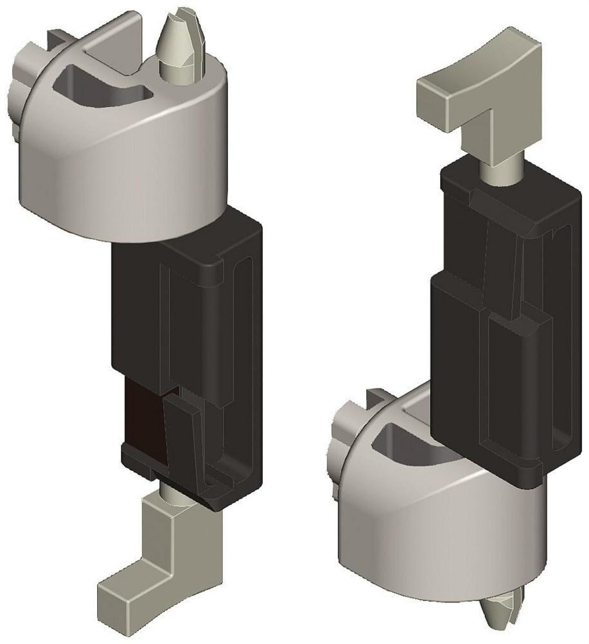 SIEMENS - Bisagra repuesto para armario pared/suelo (2u)