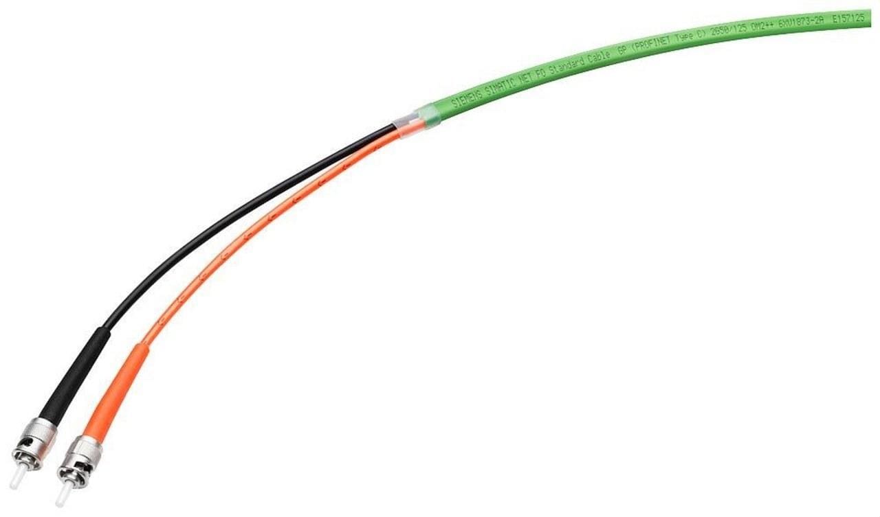 SIEMENS - Cable estándar fibra óptica SIMATIC NET 50/125 BFOC 30m
