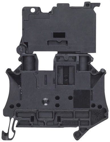 SIEMENS - Borne seguridad con conexión tornillo 4,0mm² 6,2mm negro