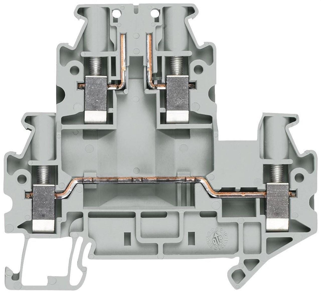 SIEMENS - Borne 2 pisos tornillo 2,5mm² 5,2mm potencial