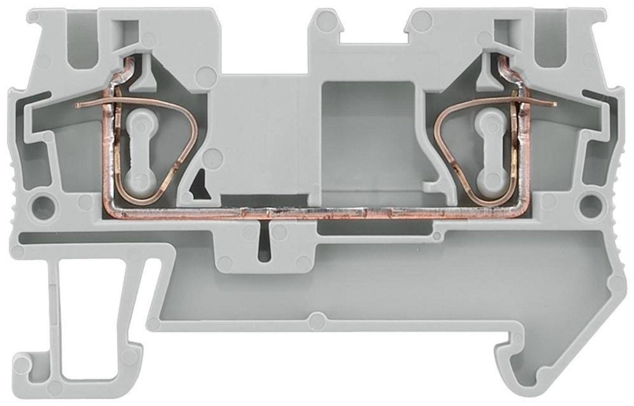 SIEMENS - Borne paso conexión resorte 0,5-4mm² 6,2mm gris