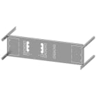 SIEMENS - Placa montaje 3VA12 250A 3 polos base 1 interruptor 200x800mm