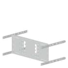 SIEMENS - Placa montaje 3VA20 100A 4 polos 4 interruptores 400x800mm