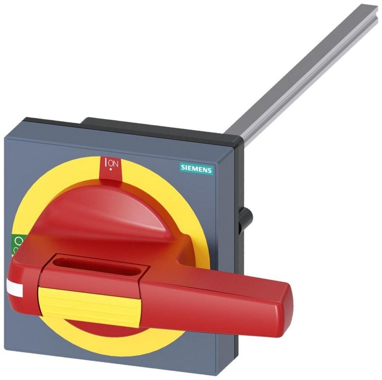 SIEMENS - Accionamiento giratorio para puerta PARADA DE EMERGENCIA con compensación de tolerancia tamaño 100x100