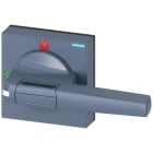 SIEMENS - MANETA ESTÁNDAR TAM 100X100,PARA EJE 10X10, TEST - 0 - I MANETA COMPLETA TAM 140MM