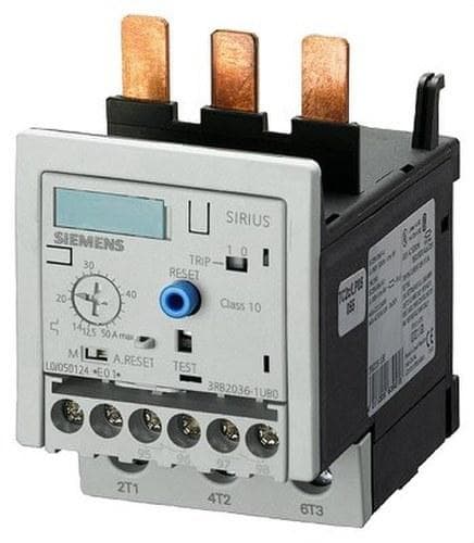 SIEMENS - Relé de sobrecarga electrónico 3RB2 S2 80A