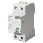 SIEMENS - Interruptor diferencial 5SV clase-AC 2 polos 25A 30mA 70mm
