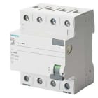 SIEMENS - Interruptor diferencial 5SV clase-AC 4 polos 25A 30mA 70mm