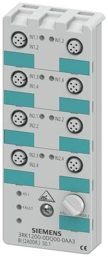 SIEMENS - Módulo compacto AS-I 8 entradas digital M12 IP65/67