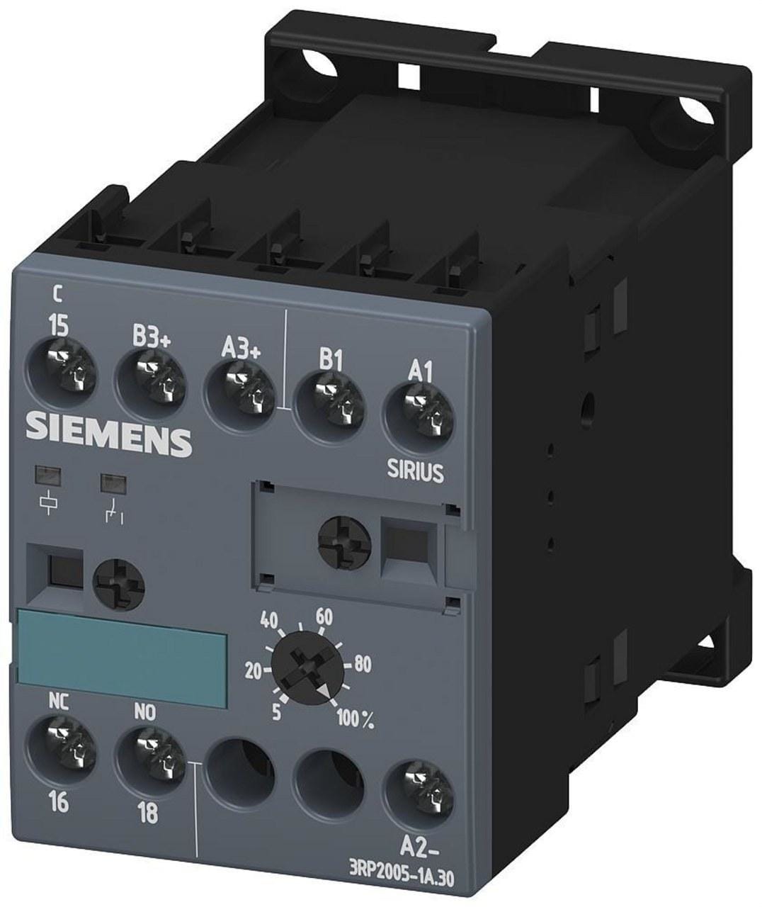 SIEMENS - Relé tiempo electrónico multifunción 8 funciones