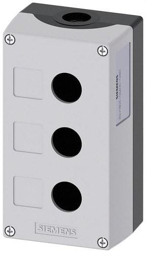 SIEMENS - Caja plástico parte superior gris 3 punto
