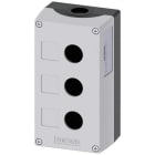 SIEMENS - Caja plástico parte superior gris 3 punto