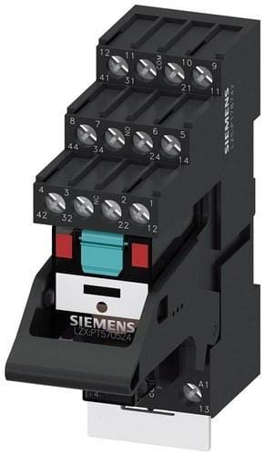 SIEMENS - Relé enchufable completo 115VAC 4 conmutador conexión tornillo