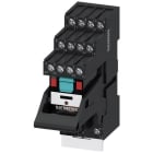 SIEMENS - Relé enchufable completo 230VAC 4 conmutador conexión tornillo