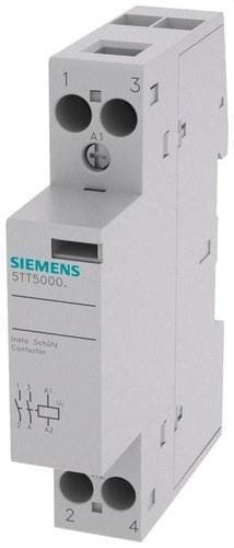 SIEMENS - Contactor de instalación 2 NA 230/400V AC 20A con mando 230V AC 220V DC