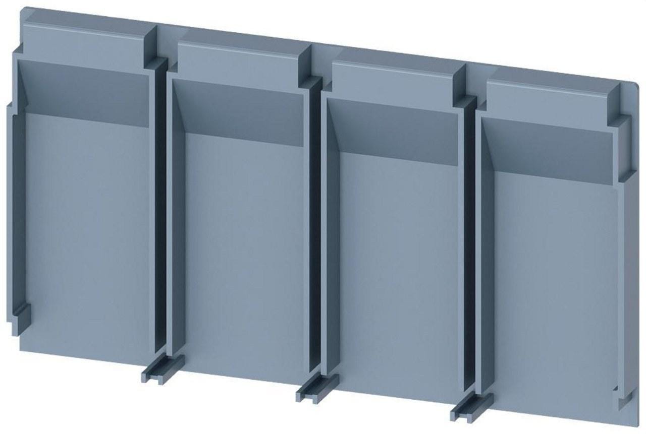 SIEMENS - Placa aislante prolongado 4 polos para 3VA1 100/160