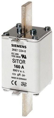 SIEMENS - Juego fusible SITOR servicio din 43620 200A CA 500V