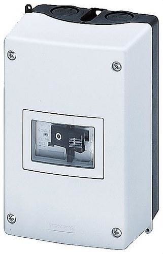 SIEMENS - Caja aislante IP55 borne N y PE 72mm métrica