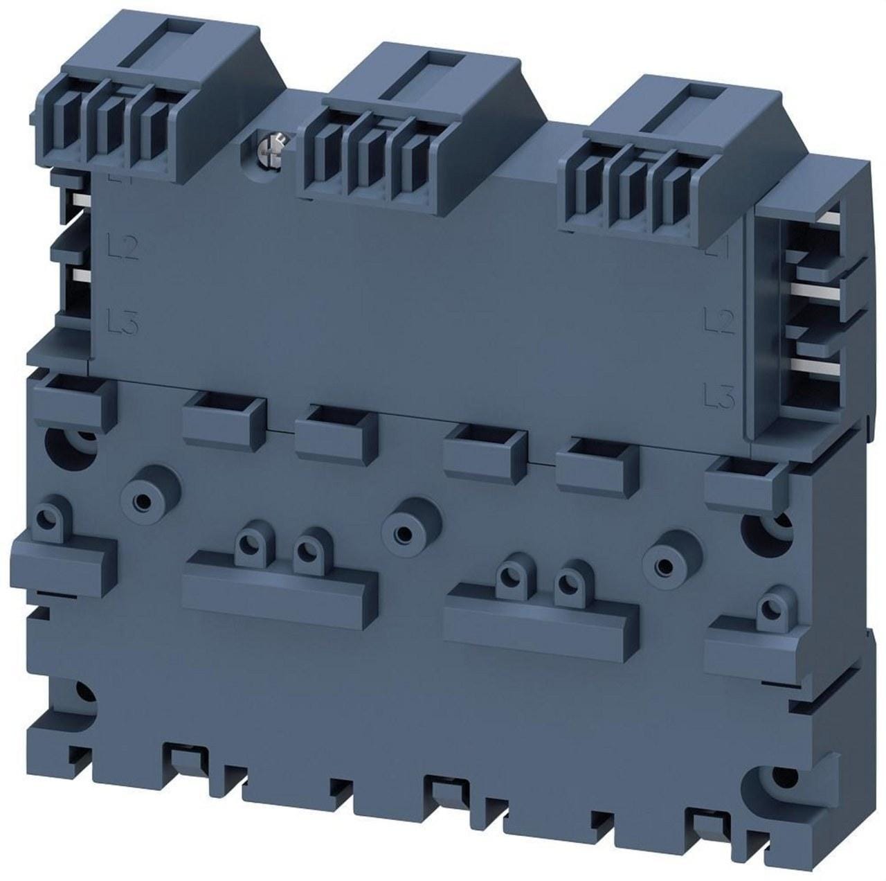 SIEMENS - Embarrado trifásico con conector para 3 interruptores S00/S0