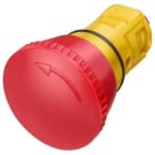 SIEMENS - Elemento accionamiento 16mm pulsador seta parada rojo