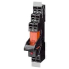 SIEMENS - Relé enchufable completo 24V CC 2 conmutadores conexión resorte