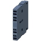 SIEMENS - Interruptor auxiliar 1NA+1NC conexión resorte bloque auxiliar 6