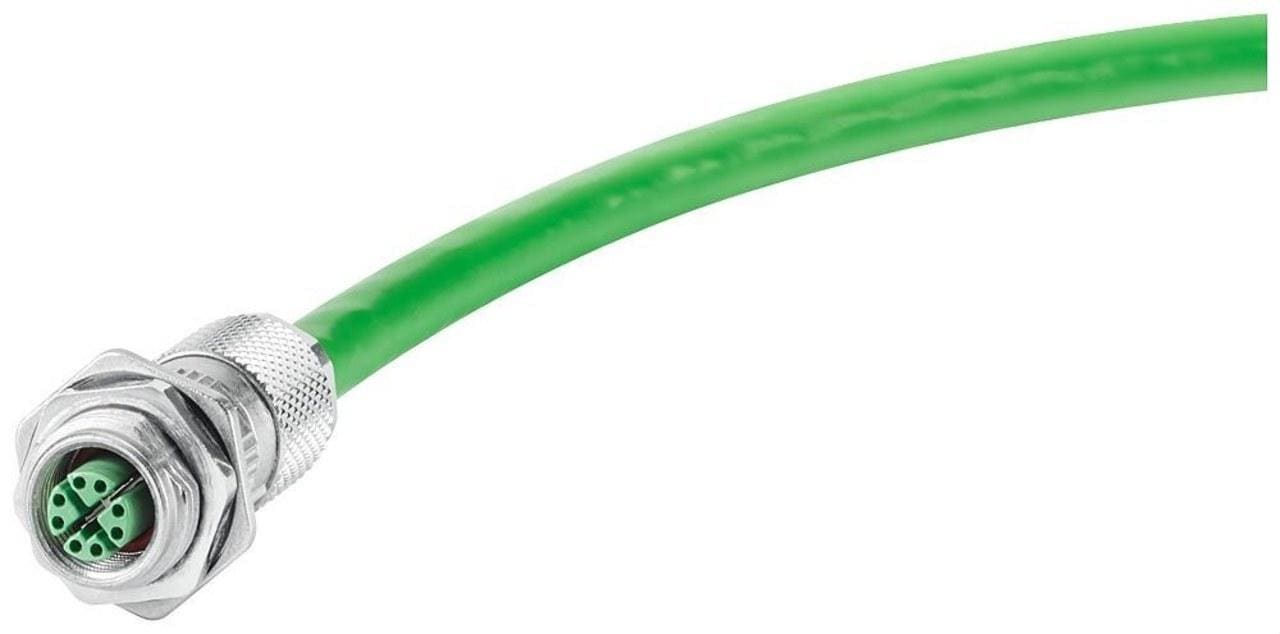 SIEMENS - Paquete de conectores M12 carcasa metálica PLUG PRO 4x2