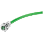 SIEMENS - Paquete de conectores M12 carcasa metálica PLUG PRO 4x2