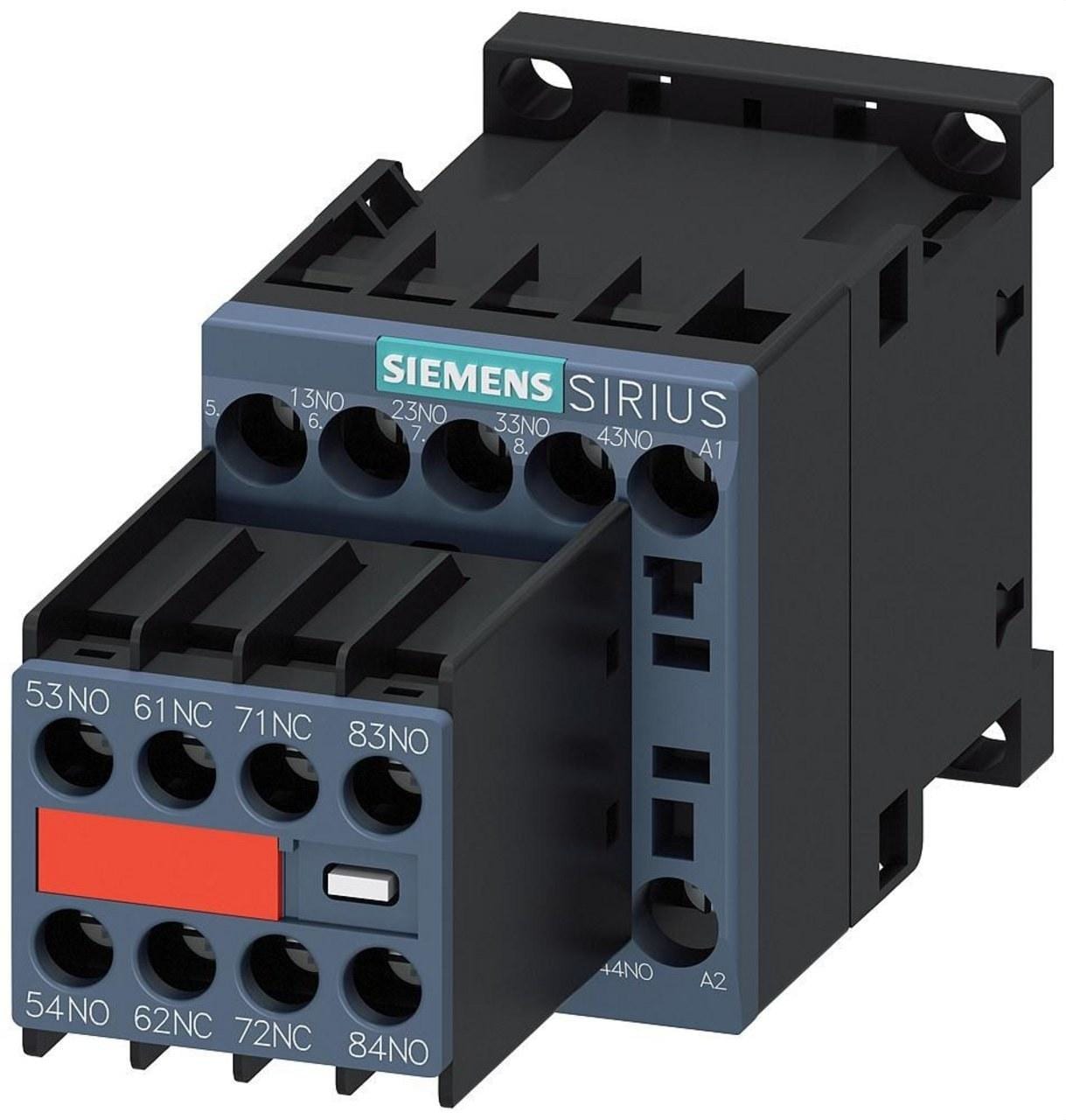 SIEMENS - Contactor auxiliar 6NA+2NC CC 24V S00 tornillo