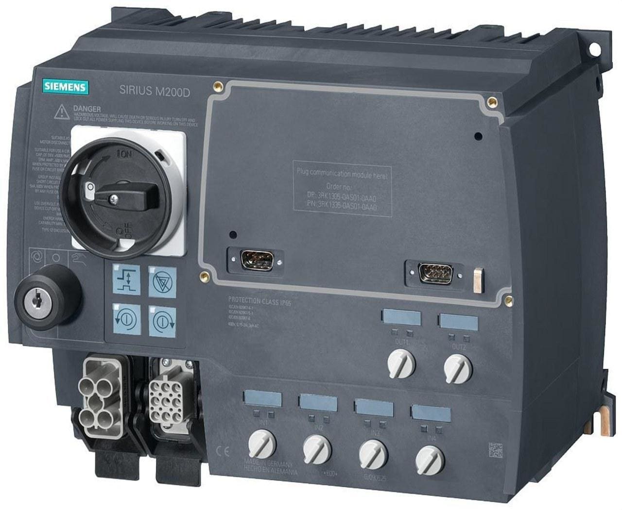 SIEMENS - Arrancador cierre mecánico 0,9Kw 0,15-2A sin contactor