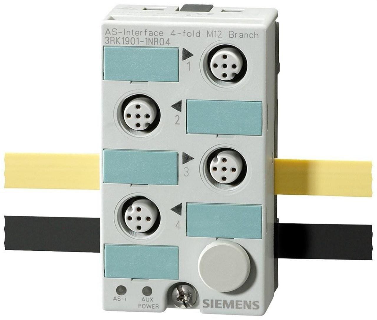 SIEMENS - Derivación AS-interface M12x4 AS-I U-AUX