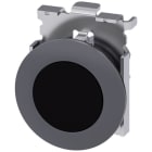 SIEMENS - Pulsador 30mm negro anillo frontal montaje plano momentáneo