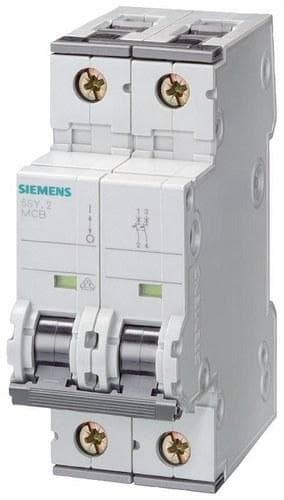 SIEMENS - Interruptor automático 70 accesoriable 10kA curva-D 2 polos 13A
