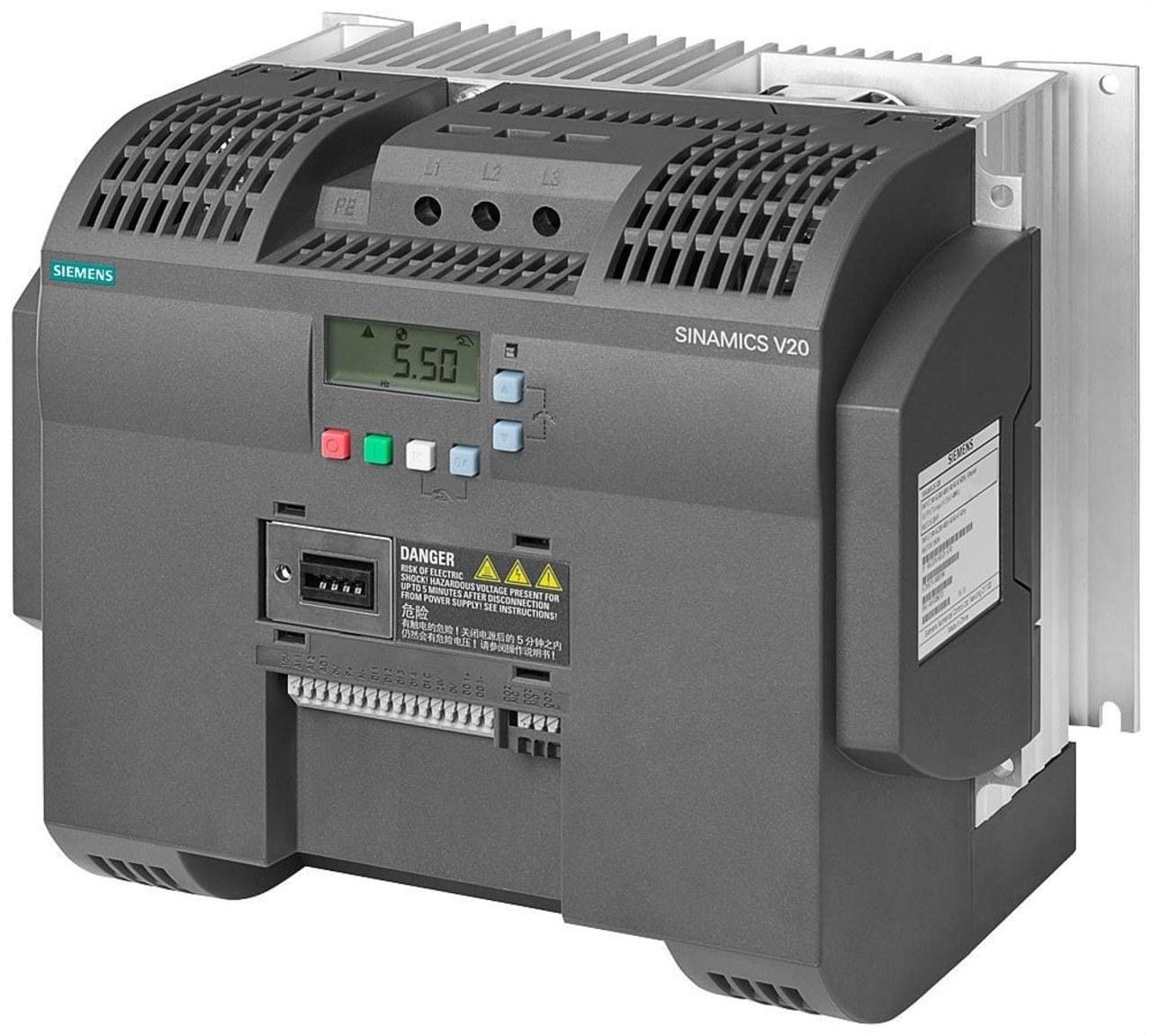 SIEMENS - Variador 3AC 380-480V 47-63Hz 7,5Kw sin filtro