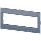 SIEMENS - Marco falso 139,6x45,65mm 4 polos sin acceso