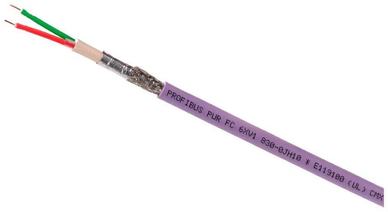 SIEMENS - Cable PROFIBUS FC ROBUST cubierta poliuretano 2 hilos