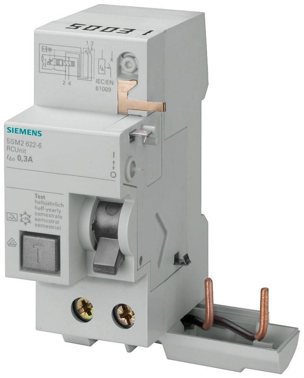 SIEMENS - Bloque diferencial 6/40A 300mA selectivo (S)