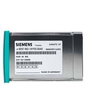 SIEMENS - Tarjeta de memoria S7-400 RAM media caña 952 2Mbytes