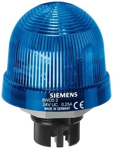 SIEMENS - Lámpara luminoso unidireccional led 24V azul