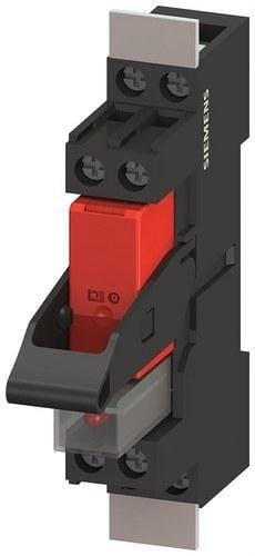 SIEMENS - Relé enchufable completo 230V 2 conmutador estándar tornillo