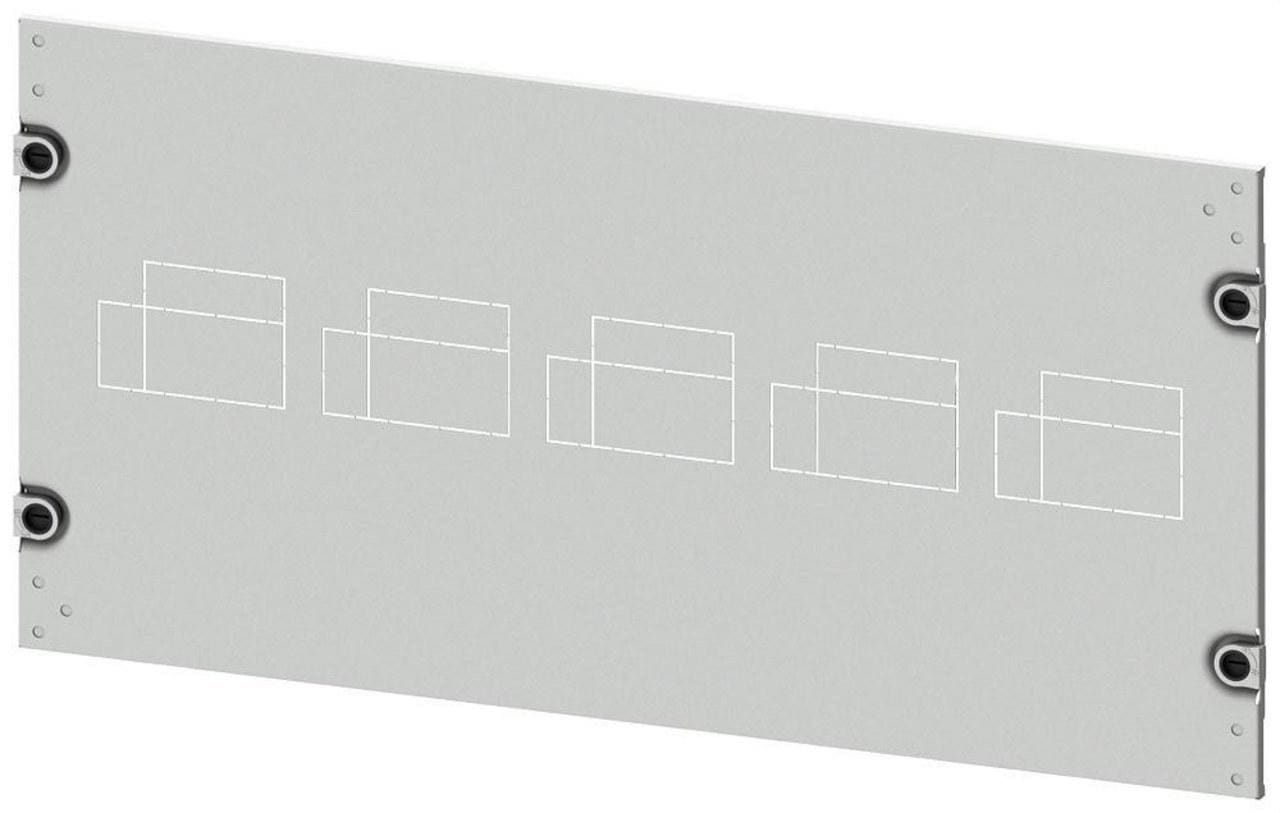 SIEMENS - Cubierta 3VA10 100A 4 polos base 5 interruptor 350x800mm