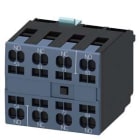 SIEMENS - Bloque contactor auxiliar, 2NA+ 2NC, 4 polos, conexión por resorte, con cifras de orden 5...8, DIN EN 50012