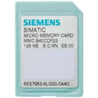 SIEMENS - Micro tarjeta de memoria SIMATIC S7 para S7-300/C7/ET 200 3, 3V NFLASH 128KB