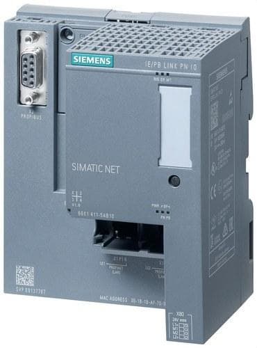 SIEMENS - Pasarela Industrial Ethernet IE/PB LINK PN IO a PROFIBUS
